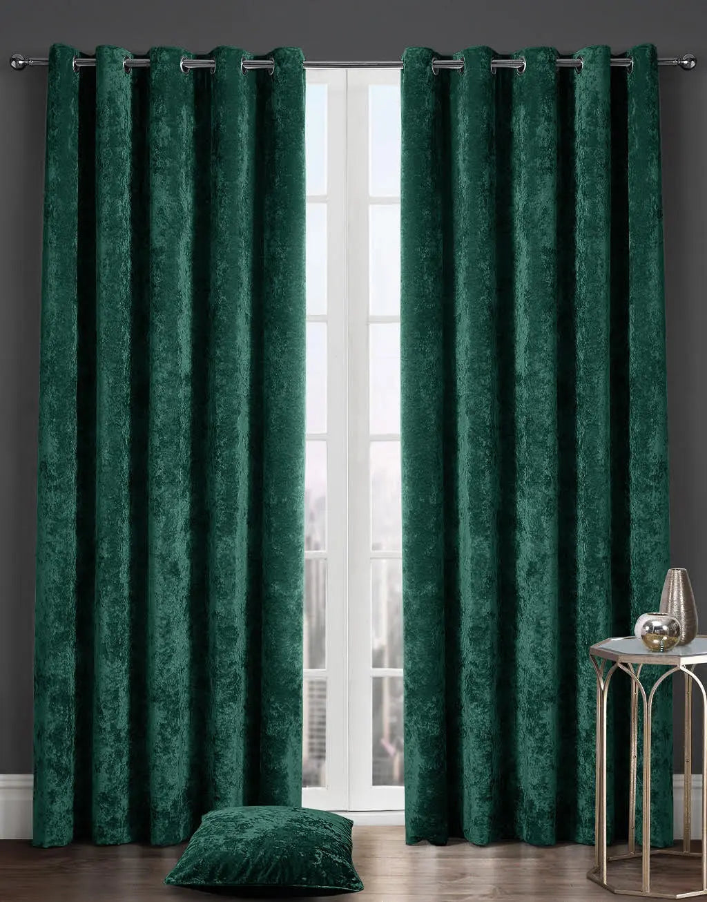Curtains.