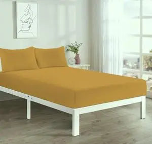 100% Poly Cotton Bed Sheets Extra Deep 40CM 16'' Box Fitted Sheet Bed Sheets Single Double King Super King Bed Size.