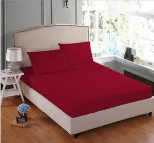 100% Poly Cotton Fitted Sheet, Extra Deep Bed Sheet, Single, Double, King, Super King.