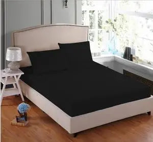 100% Poly Cotton Fitted Sheet, Extra Deep Bed Sheet, Single, Double, King, Super King.