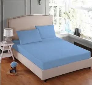 100% Poly Cotton Fitted Sheet, Extra Deep Bed Sheet, Single, Double, King, Super King.