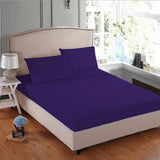 100% Poly Cotton Fitted Sheet, Extra Deep Bed Sheet, Single, Double, King, Super King.