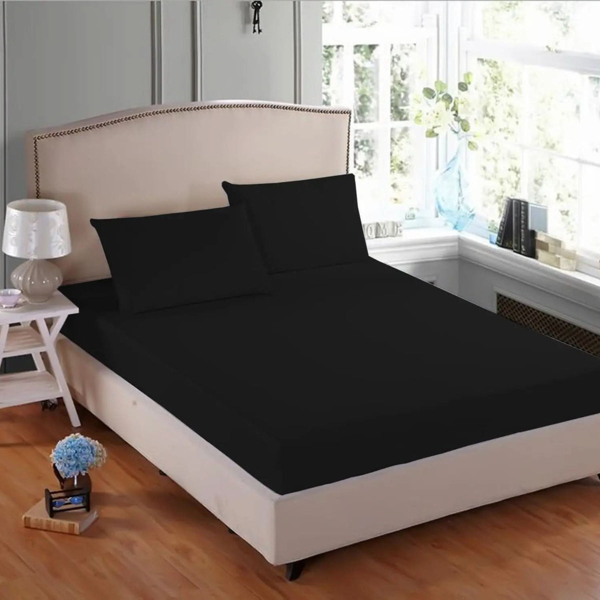 100% Poly Cotton Extra Deep Fitted Bed Sheets – Single, Double, King, Super King - Victoria Cart