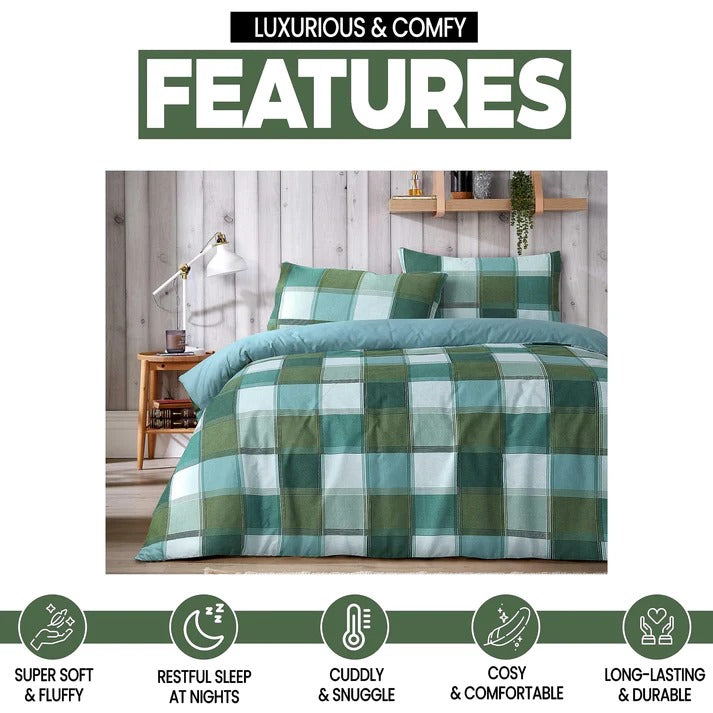 Glencoe Check Duvet Cover Sets