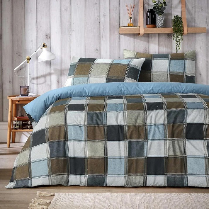 Glencoe Check Duvet Cover Sets