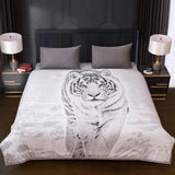 Animal Printed mink throws, fluffy  - et, UK sizes.