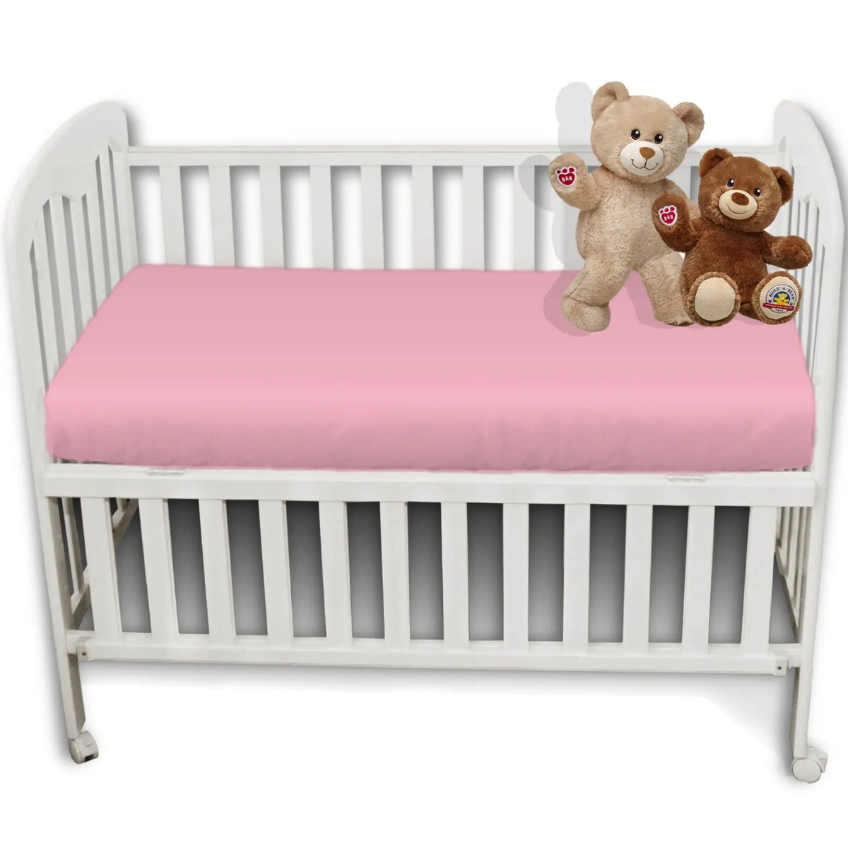 Baby Cot Bed Fitted Sheets – 100% Polycotton, Soft & Durable Bedding - Victoria Cart