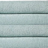 Basics 4-Pack Luxury Bath Sheet Set – 100% Soft Cotton Towels for Everyday, Gym, Travel, and Holiday Use – White.