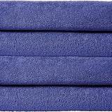 Basics 4-Pack Luxury Bath Sheet Set – 100% Soft Cotton Towels for Everyday, Gym, Travel, and Holiday Use – White.