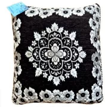 Luxury Jacquard Cushion Covers – Pack of 2 or 4 | Ultra Soft, Fluffy & Hypoallergenic | Greek Border & Floral Designs