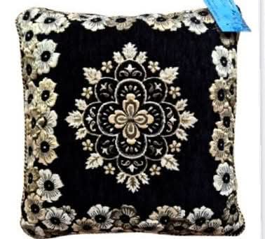 Luxury Jacquard Cushion Covers – Pack of 2 or 4 | Ultra Soft, Fluffy & Hypoallergenic | Greek Border & Floral Designs