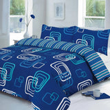 Luxuries Reversible BLAKE SQUARE BOX Duvet Cover + Pillow Case Bedding Set All  UK Size black soft bedding sets.