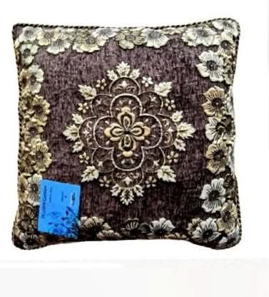 Luxury Jacquard Cushion Covers – Pack of 2 or 4 | Ultra Soft, Fluffy & Hypoallergenic | Greek Border & Floral Designs