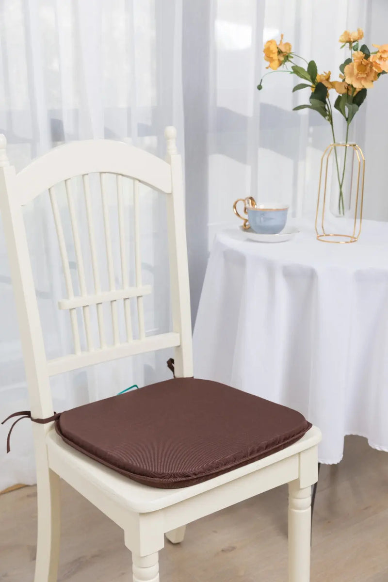 Chair Cushion Seat Pads Tie On Garden Patio Removable Cover Office Comfort Style, travel seat cushion.