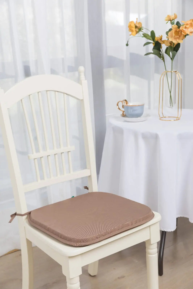 Chair Cushion Seat Pads Tie On Garden Patio Removable Cover Office Comfort Style, travel seat cushion.