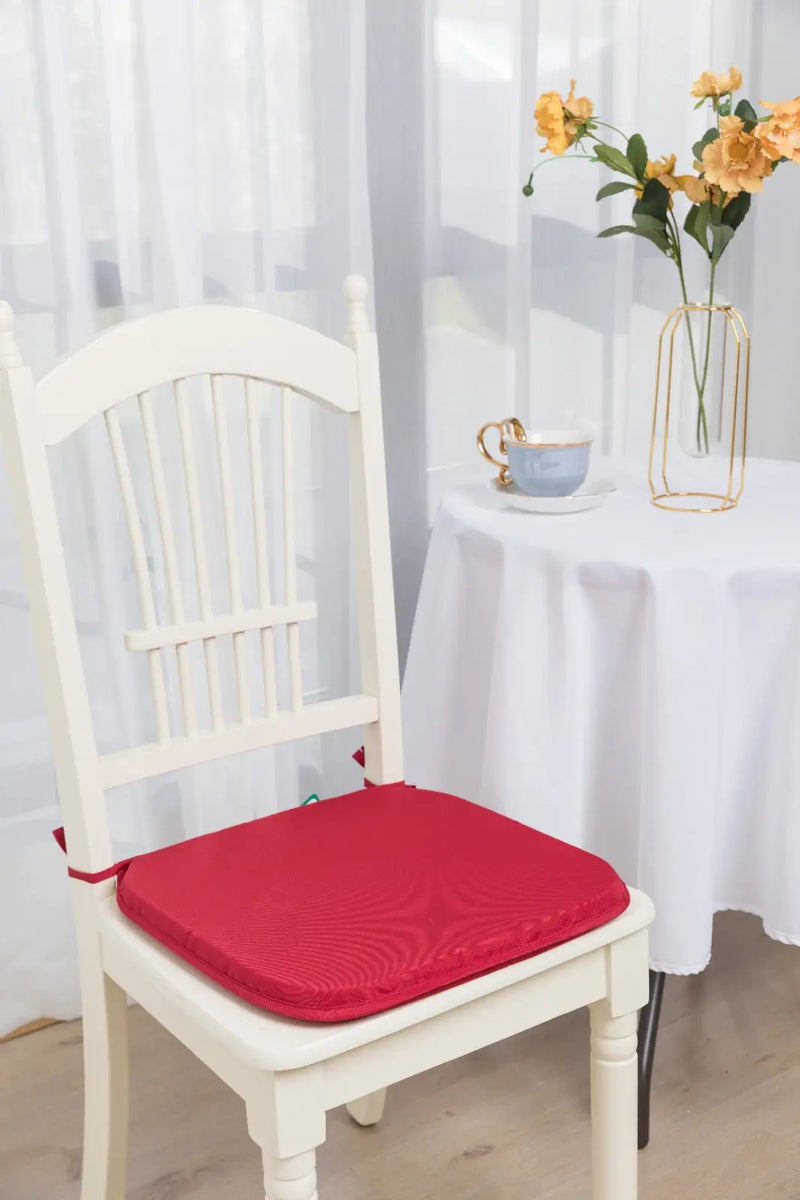 Chair Cushion Seat Pads Tie On Garden Patio Removable Cover Office Comfort Style, travel seat cushion.