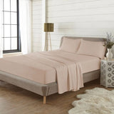 Cotton Sheet set (fitted + flat sheets + pillowcase), Single, 4ft, Double, King, Super King.