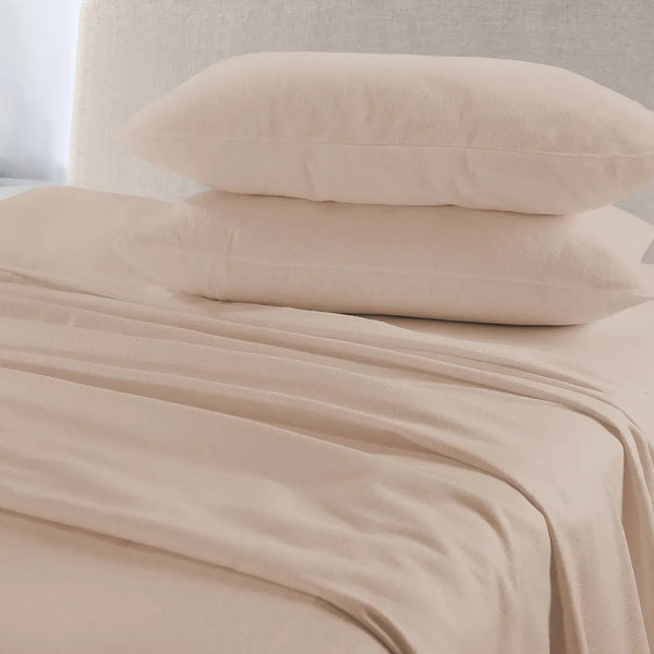 Cotton Sheet set (fitted + flat sheets + pillowcase), Single, 4ft, Double, King, Super King.