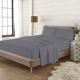 Cotton Sheet set (fitted + flat sheets + pillowcase), Single, 4ft, Double, King, Super King.