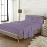 Cotton Sheet set (fitted + flat sheets + pillowcase), Single, 4ft, Double, King, Super King.
