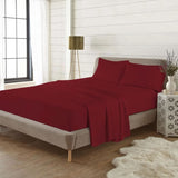 Cotton Sheet set (fitted + flat sheets + pillowcase), Single, 4ft, Double, King, Super King.