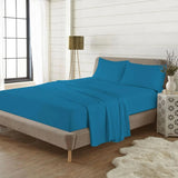 Cotton Sheet set (fitted + flat sheets + pillowcase), Single, 4ft, Double, King, Super King.