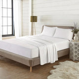 Cotton Sheet set (fitted + flat sheets + pillowcase), Single, 4ft, Double, King, Super King.