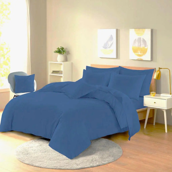 Easy care duvet sets All Uk Sizes Single Double King SK Quilt Cover + Pillowcase.