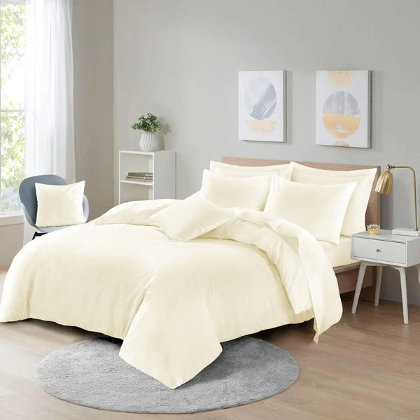 Easy care duvet sets All Uk Sizes Single Double King SK Quilt Cover + Pillowcase.