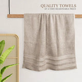 Egyptian Cotton Ritz Collection 8-Piece Towel Set – Luxury Bath Bundle - Victoria Cart