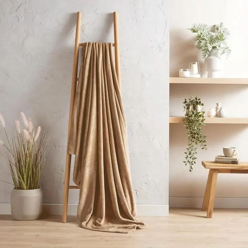 Flannel Ultra Soft Fleece Throw Blanket - Victoria Cart