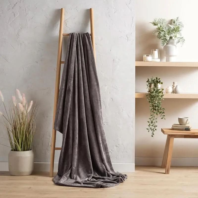 Flannel Ultra Soft Fleece Throw Blanket - Victoria Cart