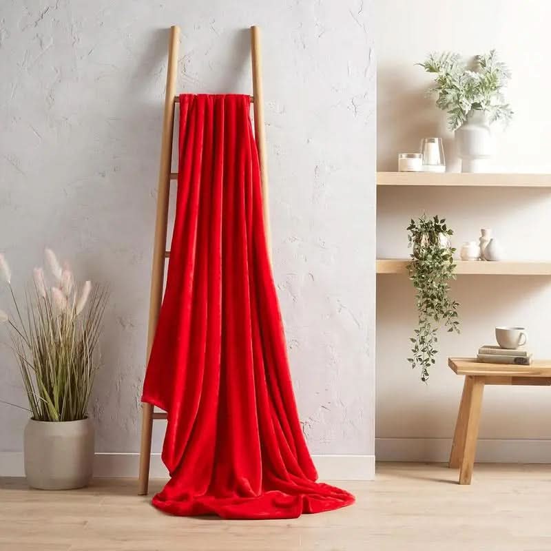 Flannel Ultra Soft Fleece Throw Blanket - Victoria Cart