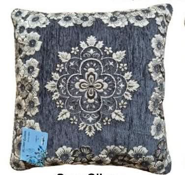 Luxury Jacquard Cushion Covers – Pack of 2 or 4 | Ultra Soft, Fluffy & Hypoallergenic | Greek Border & Floral Designs