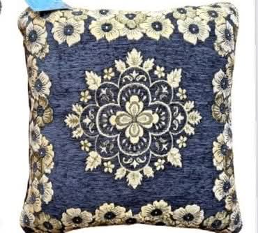 Luxury Jacquard Cushion Covers – Pack of 2 or 4 | Ultra Soft, Fluffy & Hypoallergenic | Greek Border & Floral Designs