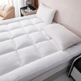 Hotel Quality 4-Inch Mattress Topper – Soft, Hypoallergenic, Washable | All Sizes Available - Victoria Cart