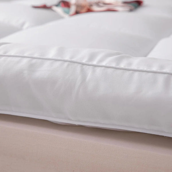 Hotel Quality 4-Inch Mattress Topper – Soft, Hypoallergenic, Washable | All Sizes Available - Victoria Cart