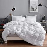 Luxurious Comfort Meets Timeless Style – 100% Egyptian Cotton Seersucker Quilt Set - Victoria Cart
