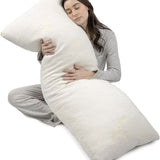 Luxury Bolster/Pregnancy Body Pillow - 100% Virgin Polyester Hollow Fiber - Available in Different Sizes.