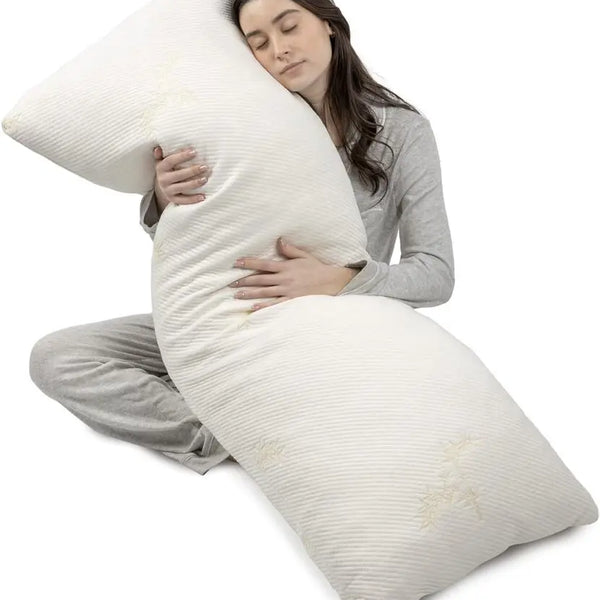 Luxury Bolster/Pregnancy Body Pillow - 100% Virgin Polyester Hollow Fiber - Available in Different Sizes.