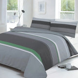 Luxury CARTER Printed Duvet Cover Bedding Set | Single, Double, King & Super King Sizes | Matching Pillowcase | UK Sizes | 100% Polly-cotton.