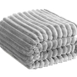 Luxury Chunky Ribbed Cord Throw Blanket – Soft, Warm & Stylish - Victoria Cart