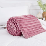 Luxury Chunky Ribbed Cord Throw Blanket – Soft, Warm & Stylish - Victoria Cart