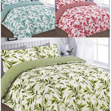 Luxury Ellie Floral Duvet Quilt Cover with matching Pillow cases, 100% Polycotton, Printed Bedding Set All Sizes.
