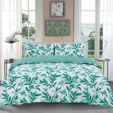 Luxury Ellie Floral Duvet Quilt Cover with matching Pillow cases, 100% Polycotton, Printed Bedding Set All Sizes.