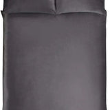 Matt Velvet Luxury Super Soft Easy Care Plain Duvet Cover Quilt Bedding Set Single, Double, King, Superking.