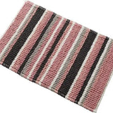 Padstow Stripe Bathmat Comfort To Your Bathroom Super Soft Absorbent Bath Shower Mats Washable Dry Fast Durable Classic Design, 50x80cm.