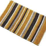 Padstow Stripe Bathmat Comfort To Your Bathroom Super Soft Absorbent Bath Shower Mats Washable Dry Fast Durable Classic Design, 50x80cm.
