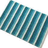 Padstow Stripe Bathmat Comfort To Your Bathroom Super Soft Absorbent Bath Shower Mats Washable Dry Fast Durable Classic Design, 50x80cm.