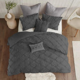 Pintuck Duvet Cover 100% Egyptian Cotton Single Double King Super King Size, Duvet with matching Pillowcases.